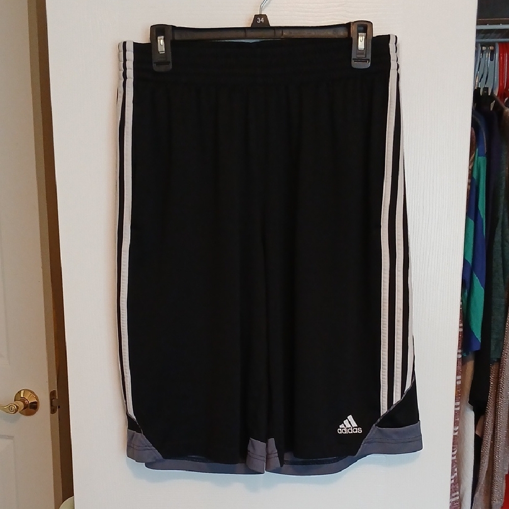 Adidas Black Basketball Shorts Men's Medium